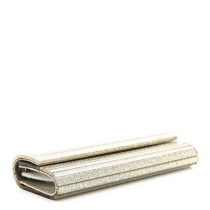 Jimmy Choo Acrylic Glitter Sweetie Clutch Champagne 4 of 16