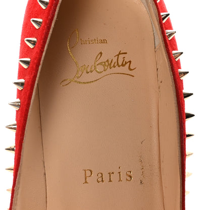 Christian Louboutin Veau Velours Anjalina 85 Pumps 35.5 Loubi 8 of 9
