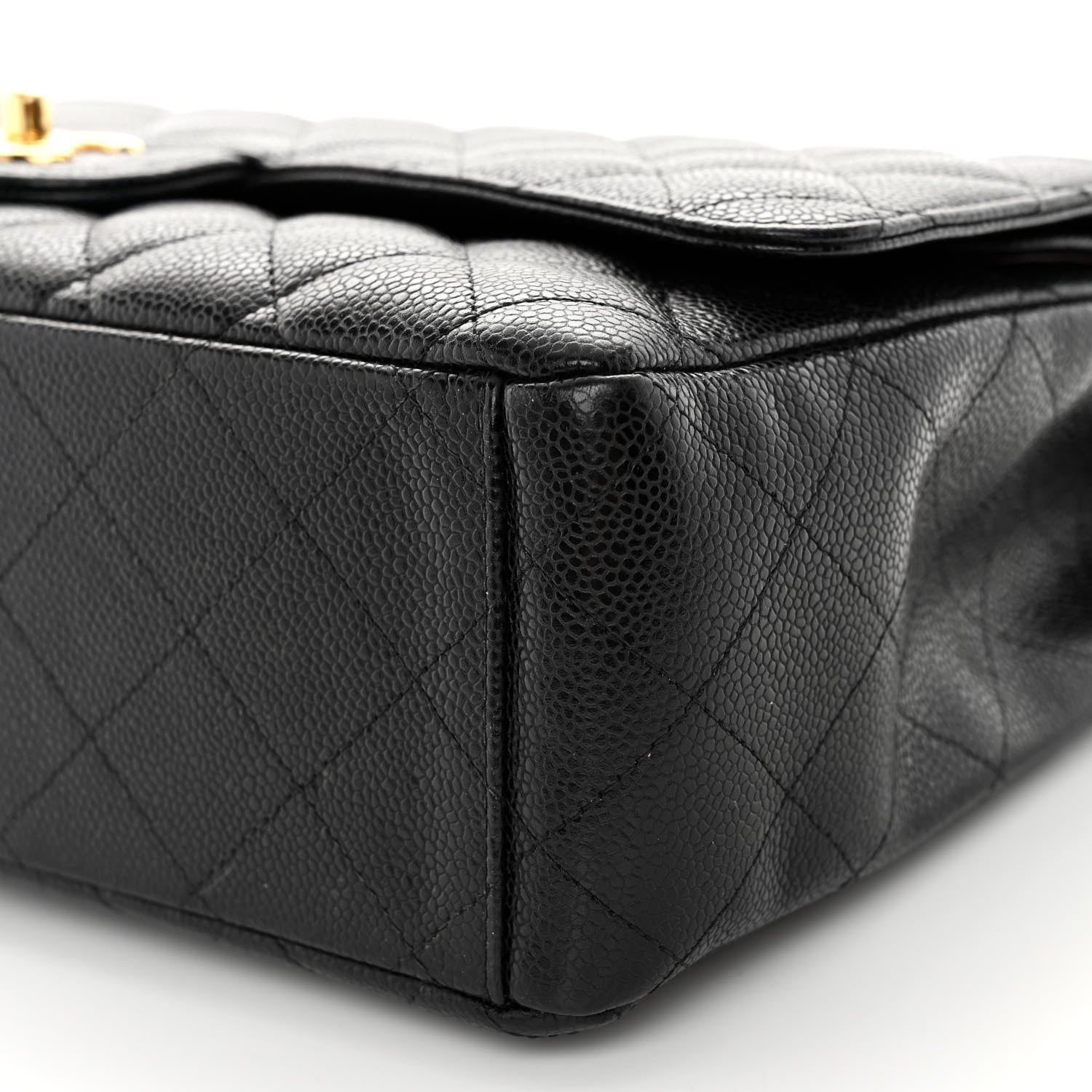 Chanel Caviar Quilted Maxi Double Flap Black 10 of 10