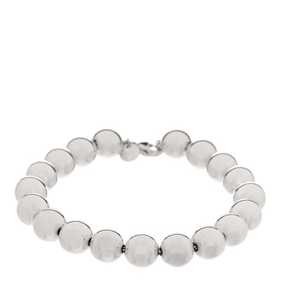Tiffany Sterling Silver 10mm HardWear Ball Bracelet 1 of 5