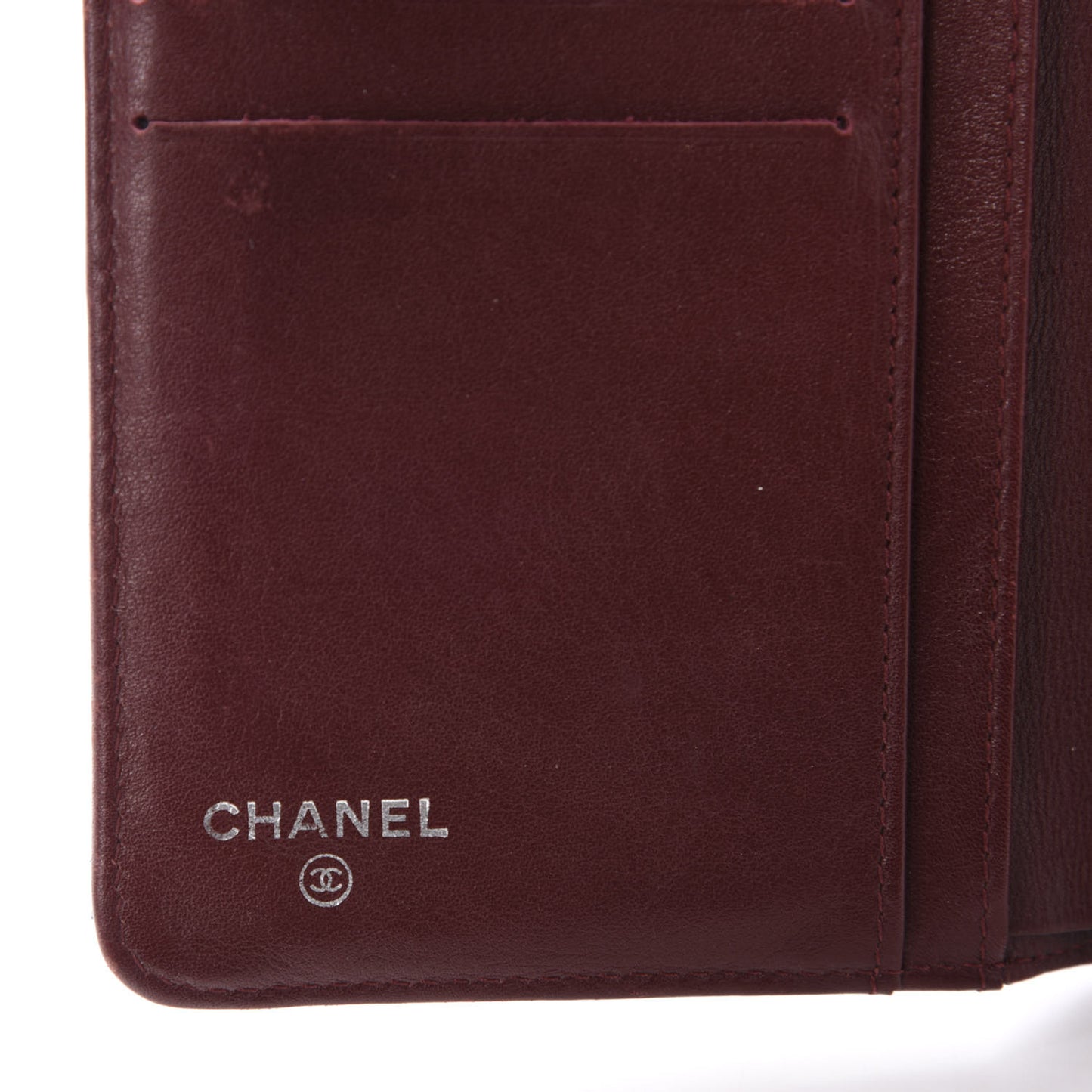 Caviar Quilted Zipped Pocket Wallet Black