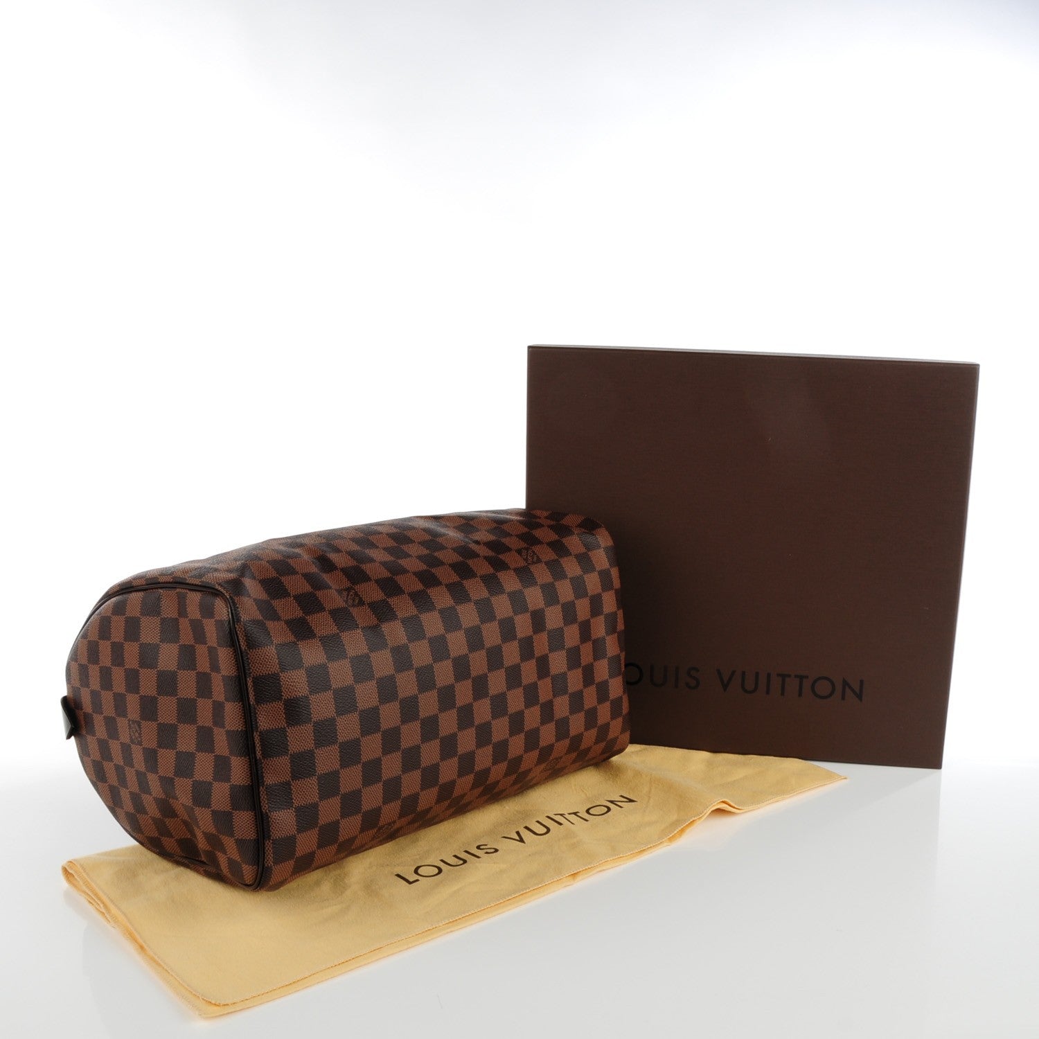Louis Vuitton Damier Ebene Speedy 35 4 of 8