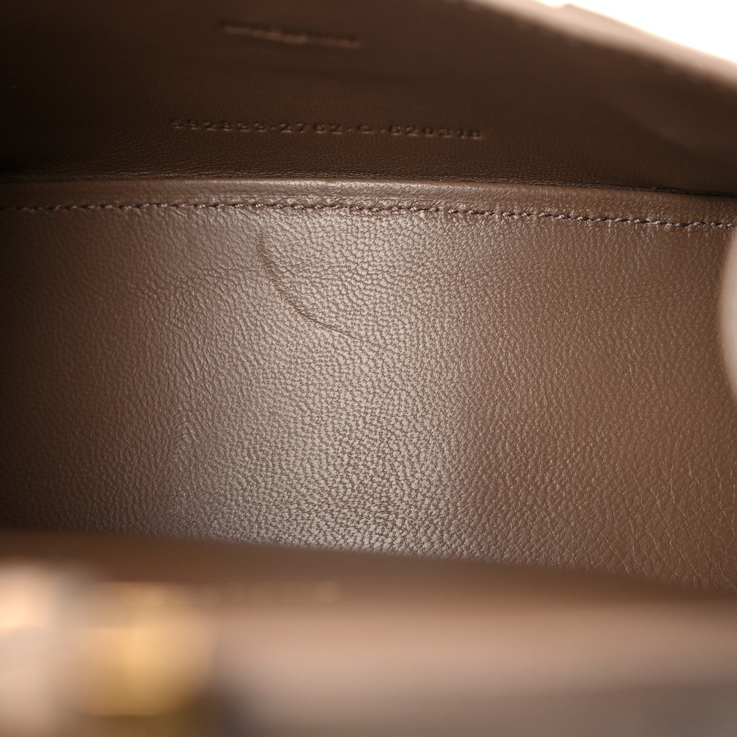 Balenciaga Coated Canvas BB Monogram Hourglass Top Handle Bag XS Beige Brown 13 of 14