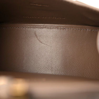 Balenciaga Coated Canvas BB Monogram Hourglass Top Handle Bag XS Beige Brown 13 of 14