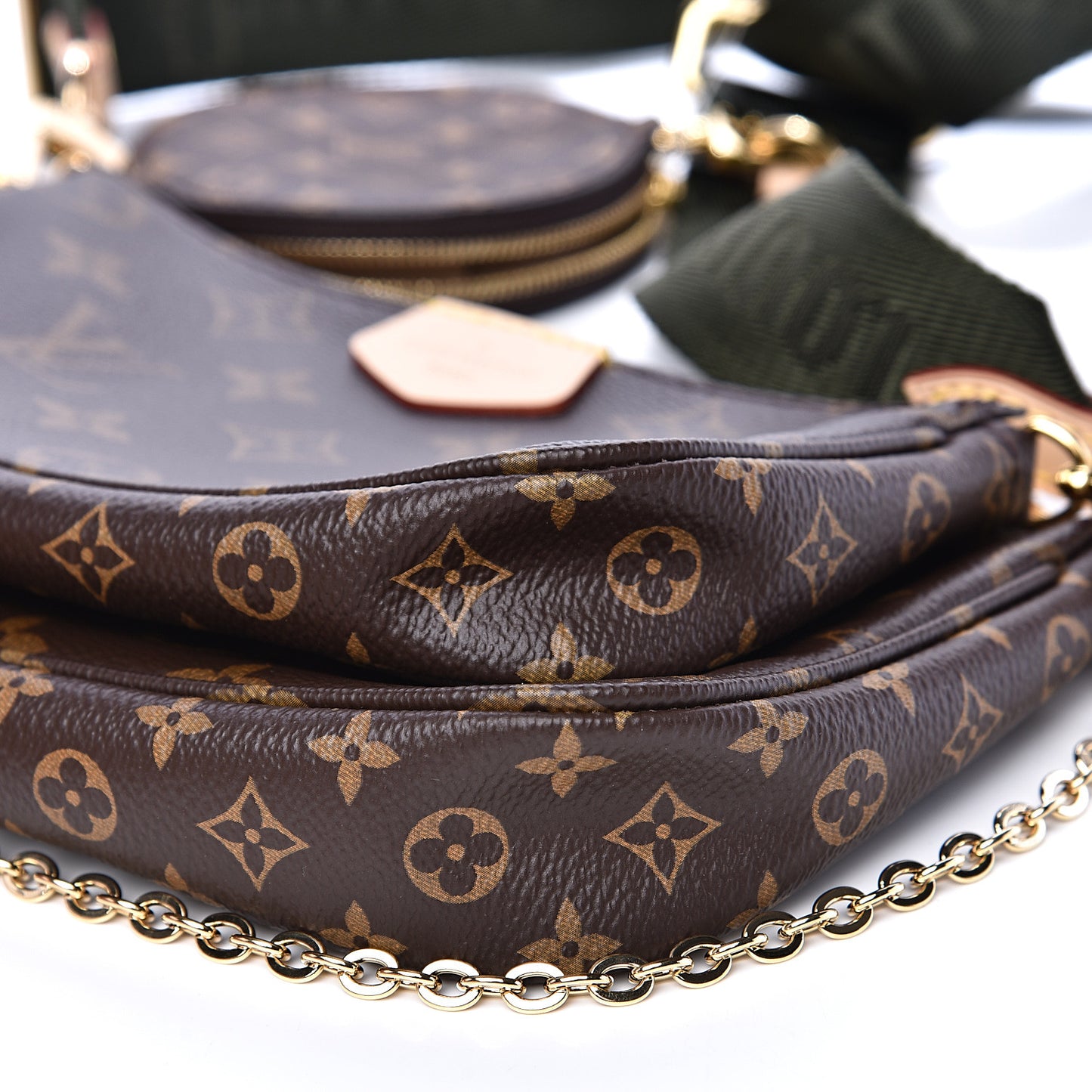 Monogram Multi Pochette Accessories Kaki