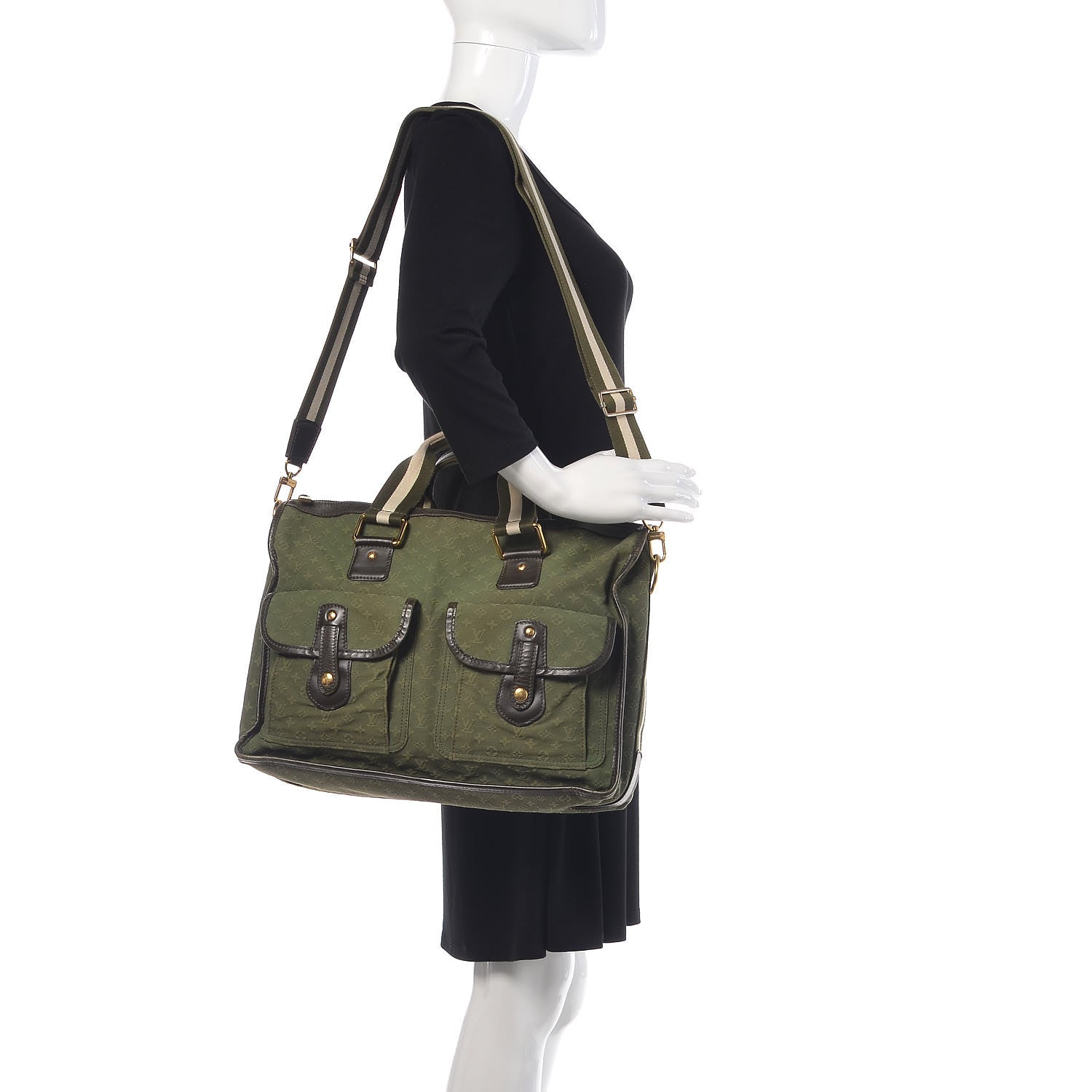 Louis Vuitton Mini Monogram Sac Mary Kate 48H Kaki 2 of 20