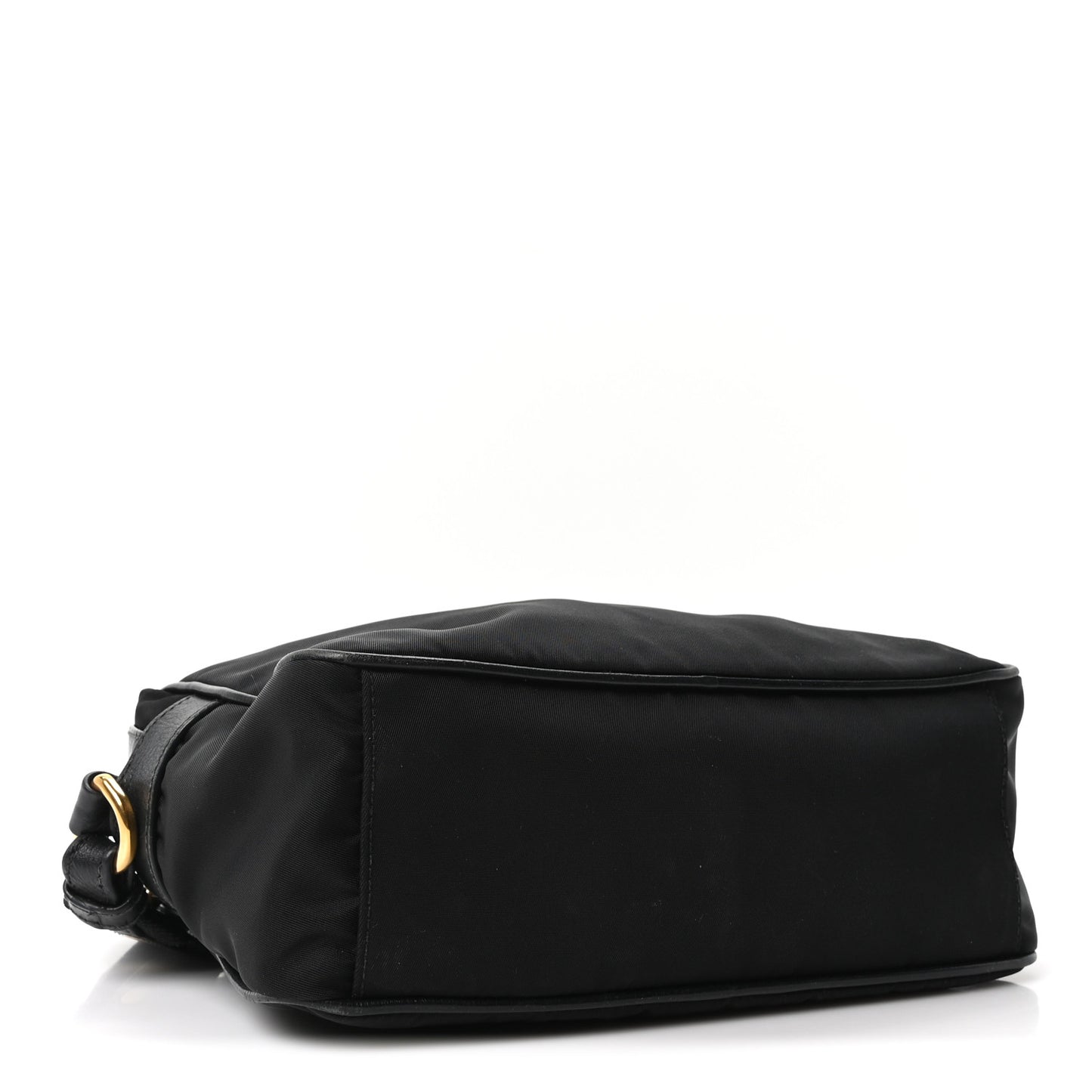 Tessuto Nylon Soft Calf Camera Bag Black