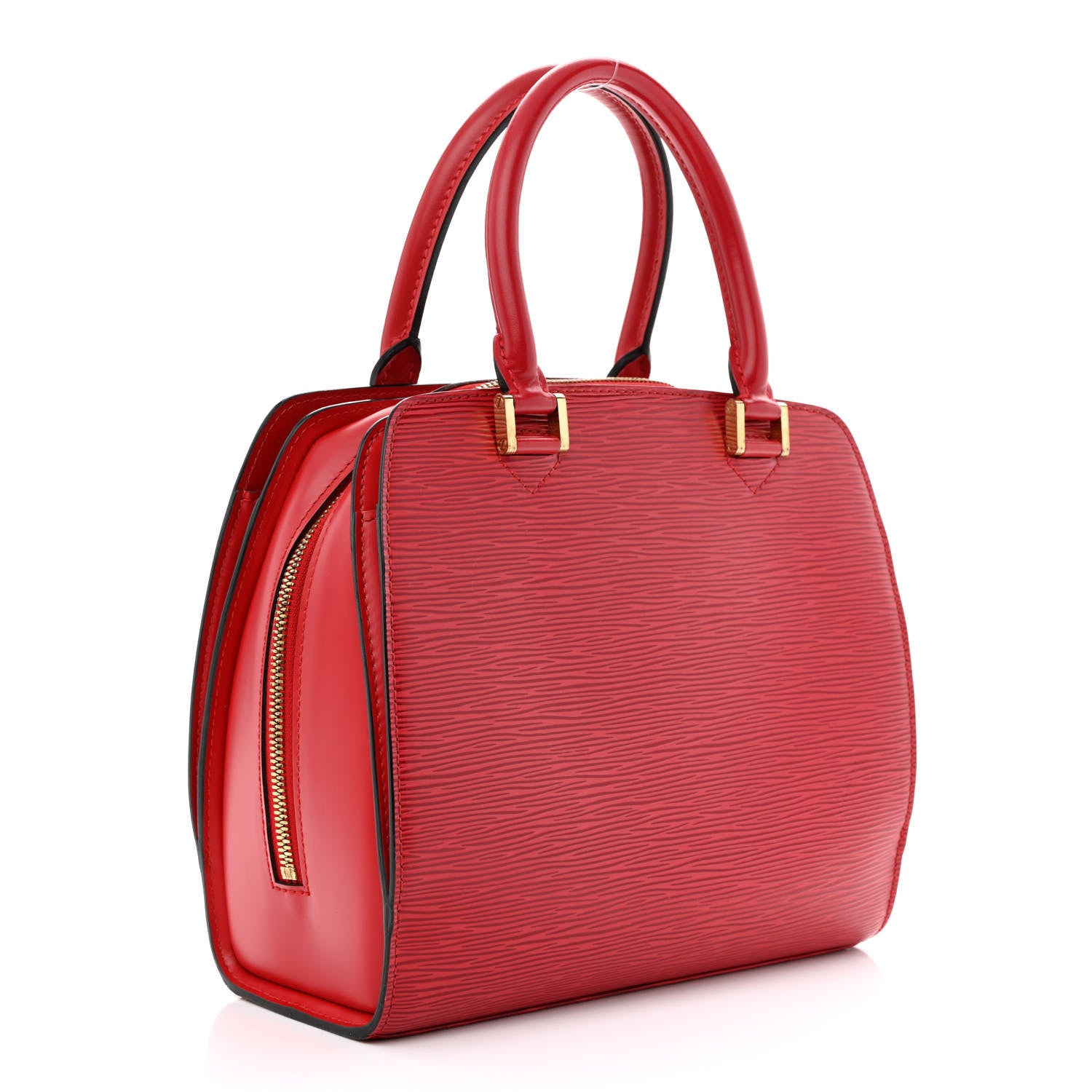 Louis Vuitton Epi Pont-Neuf Castillan Red 3 of 14