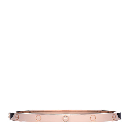 Cartier 18K Pink Gold Small LOVE Bracelet 15 1 of 5