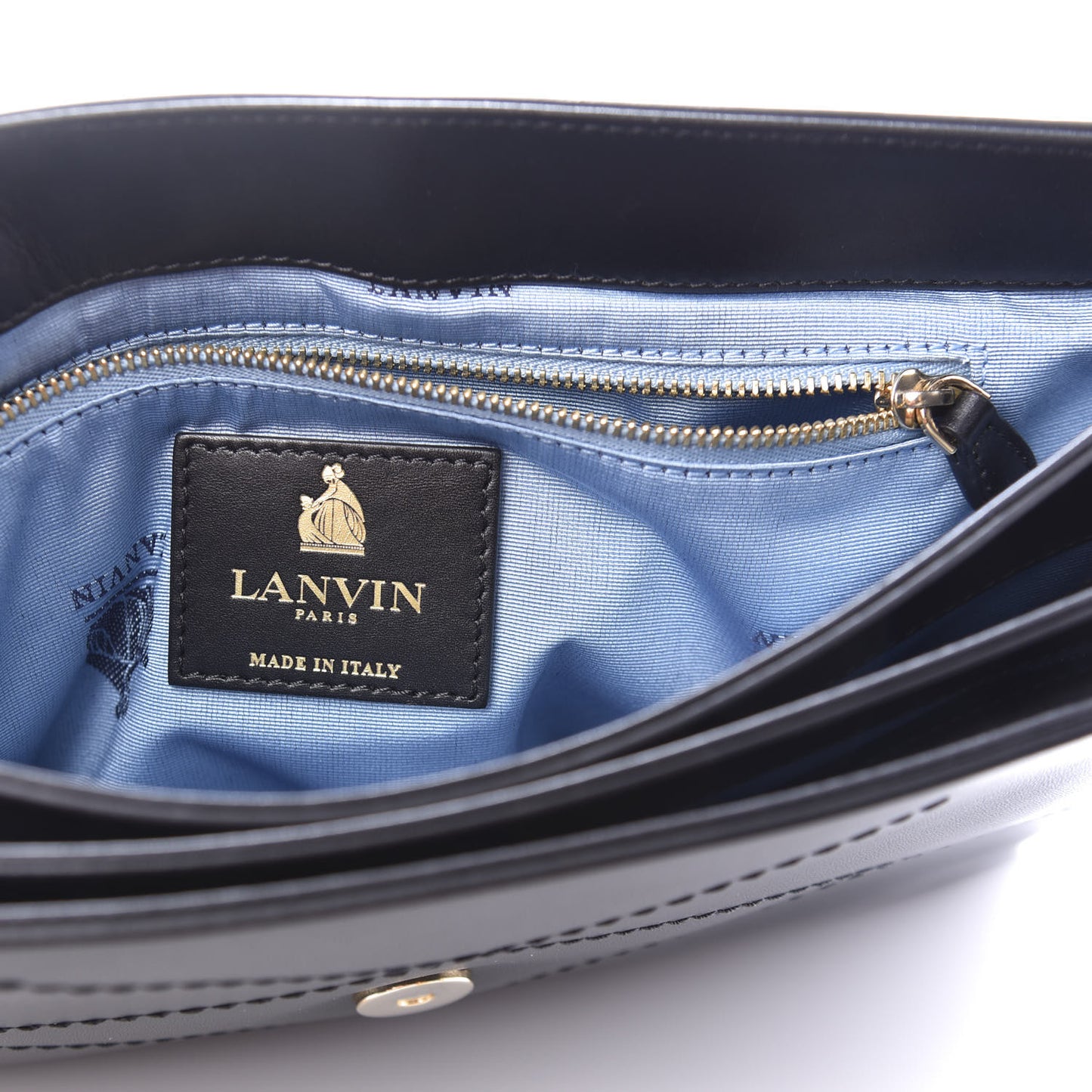 Lambskin Quilted Medium Sugar Flap Shoulder Bag Black