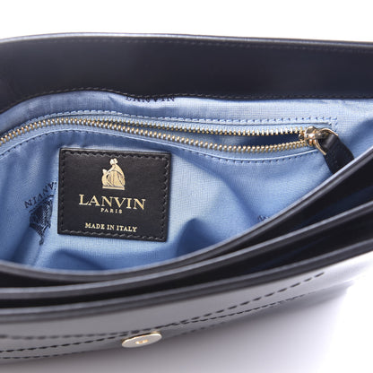 Lanvin Lambskin Quilted Medium Sugar Flap Shoulder Bag Black 11 of 13