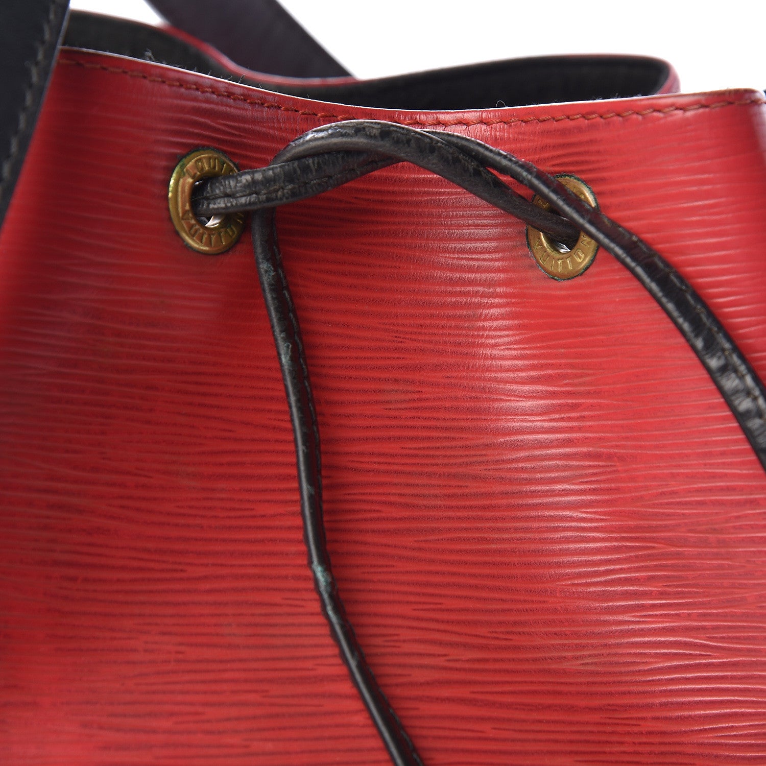 Louis Vuitton Epi Petit Noe Red Black 8 of 11