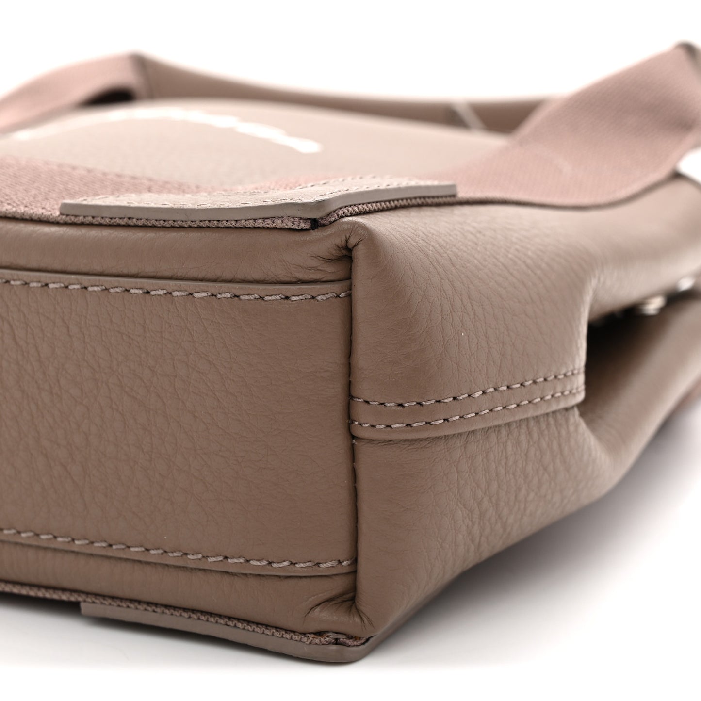 Calfskin Navy Cabas XS Mink Grey