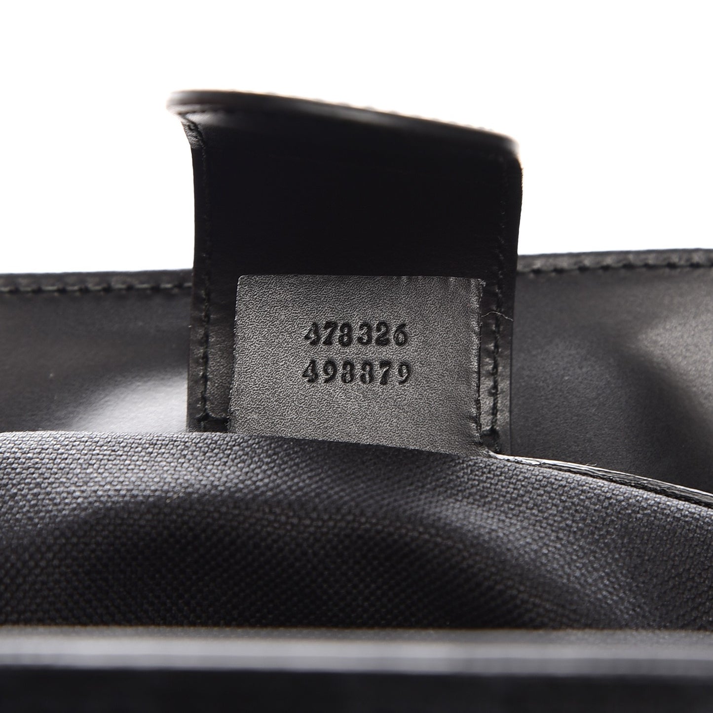 GG Supreme Monogram Web Angry Cat Embroidered Vertical Tote Black Grey