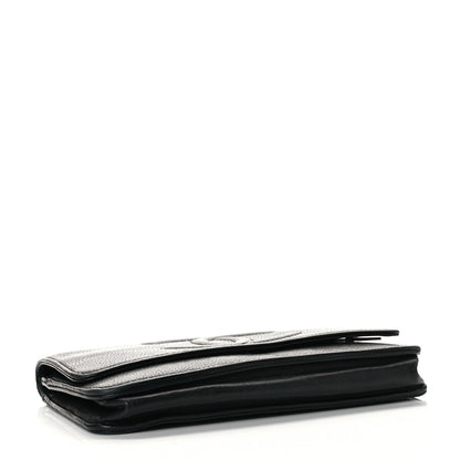 Chanel Caviar Timeless CC Wallet On Chain WOC Black 4 of 8