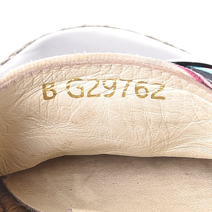 Chanel Crepe Patent CC Espadrilles 37 Multicolor Black 12 of 18