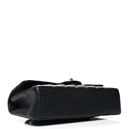 Chanel Caviar Quilted Medium Double Flap Black 4 of 11