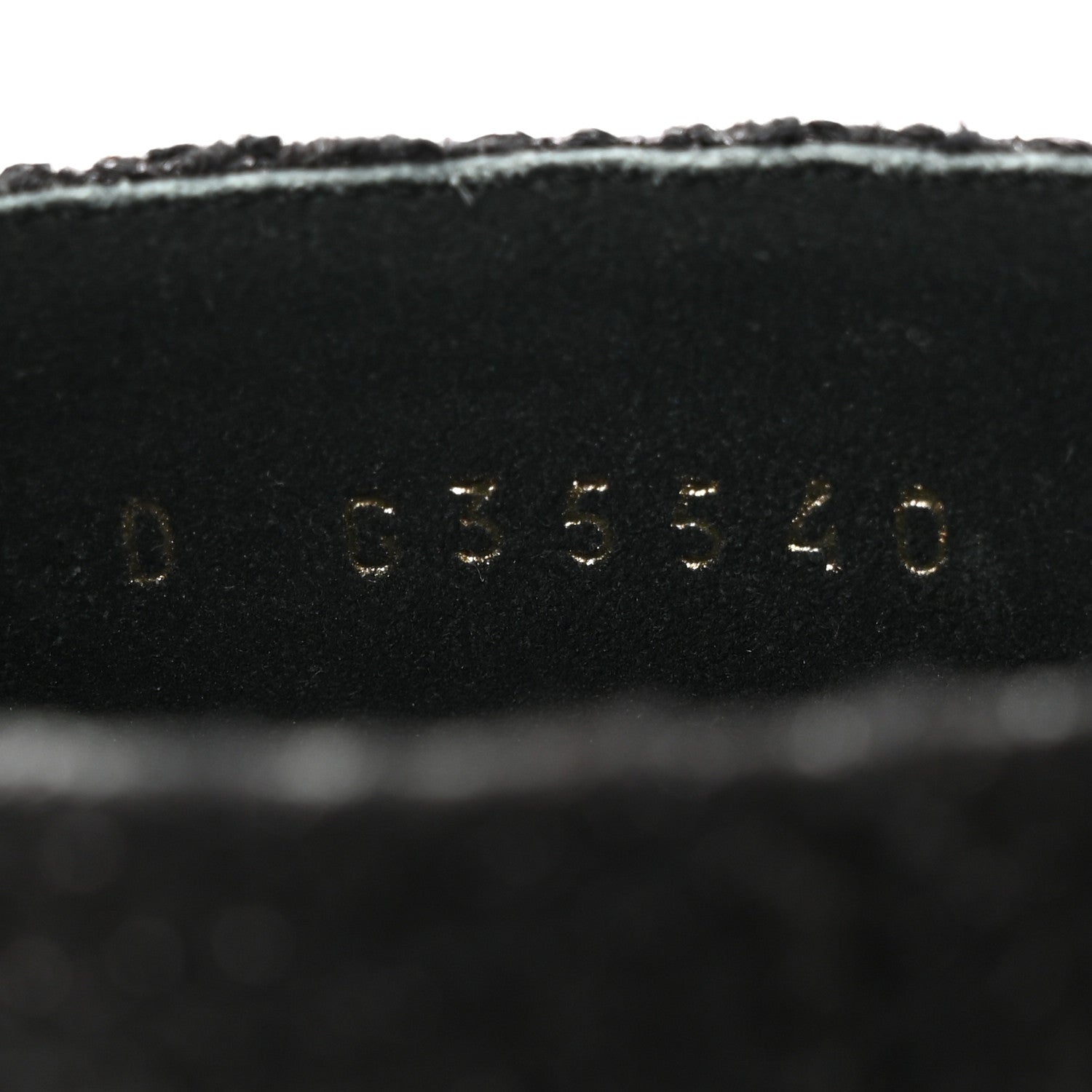 Chanel Tweed Grosgrain Cap Toe Pearl Mule 38.5 Black 9 of 11