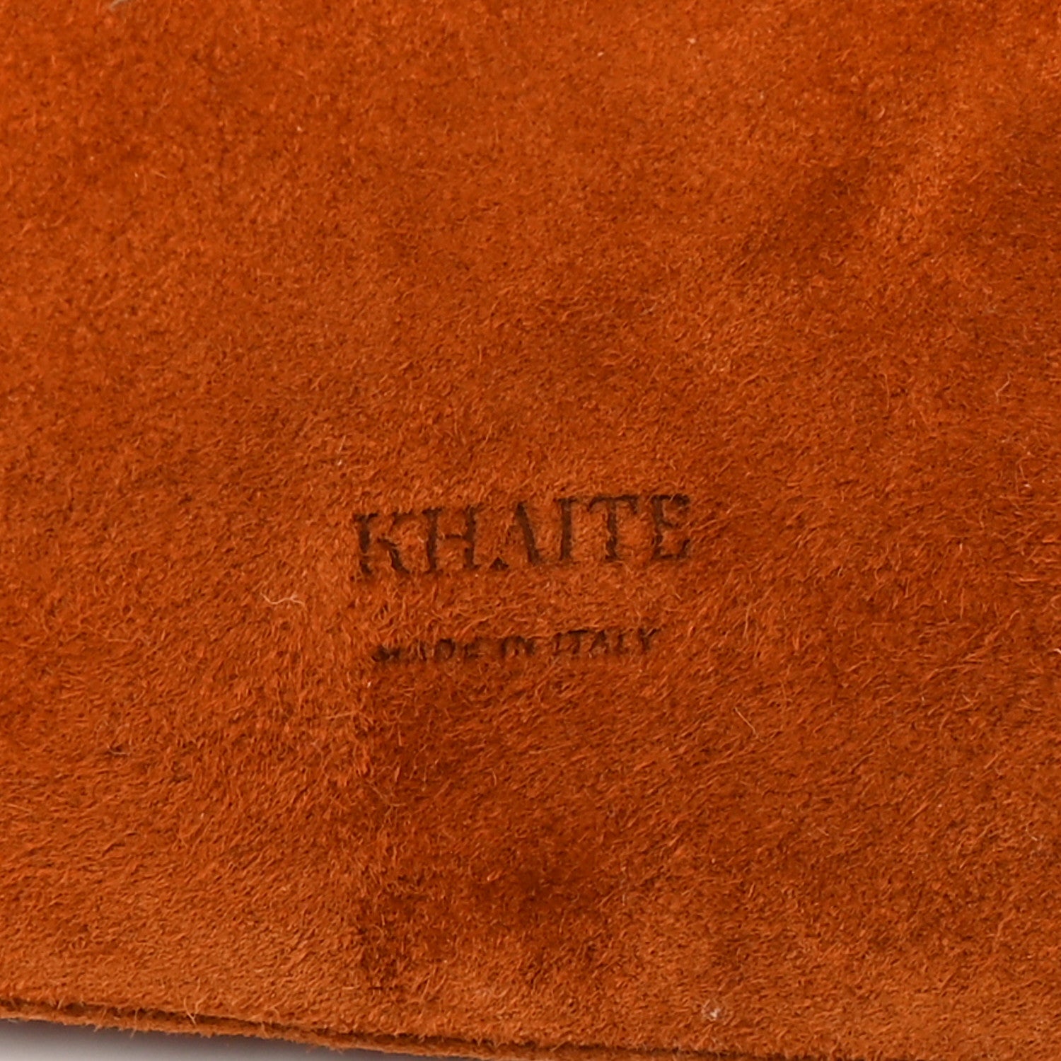 Khaite Suede Calfskin Small Sara Tote Caramel 6 of 9