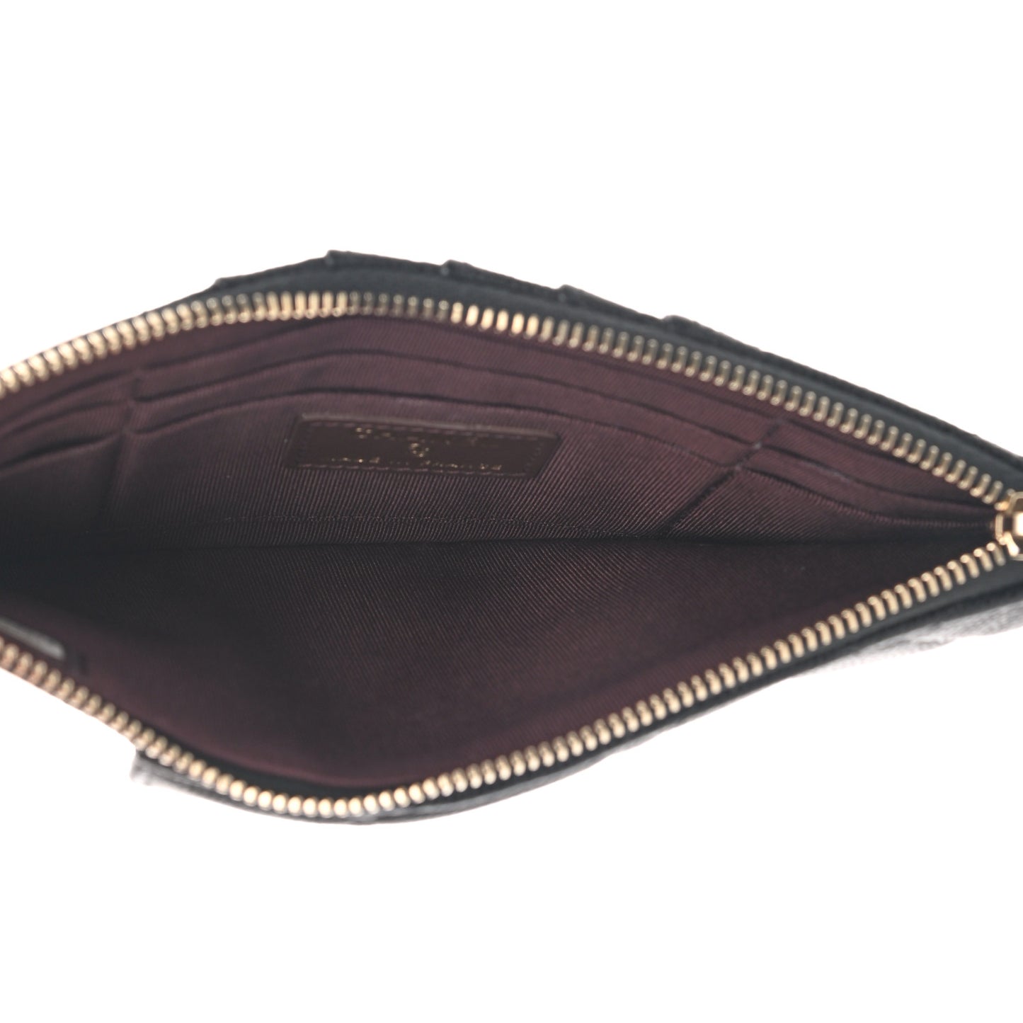 Caviar Quilted Classic iPhone Pouch Black