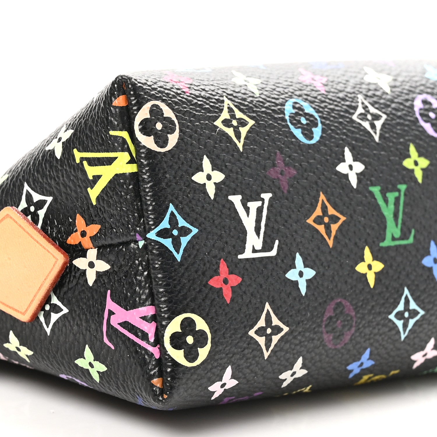 Louis Vuitton Monogram Multicolor Cosmetic Pouch Black Grenade 8 of 9