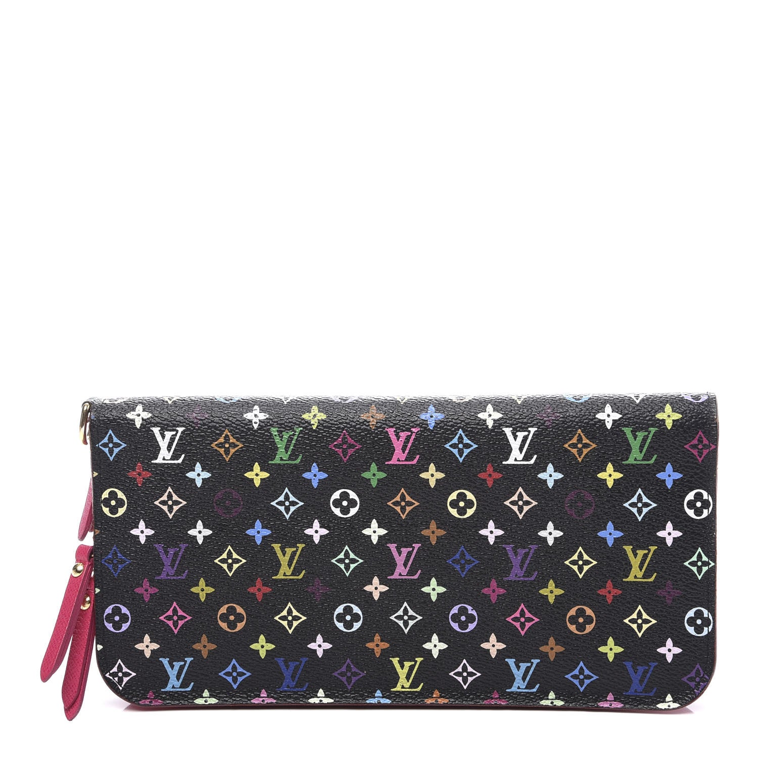 Louis Vuitton Monogram Multicolor Insolite Wallet Black Grenade 1 of 13