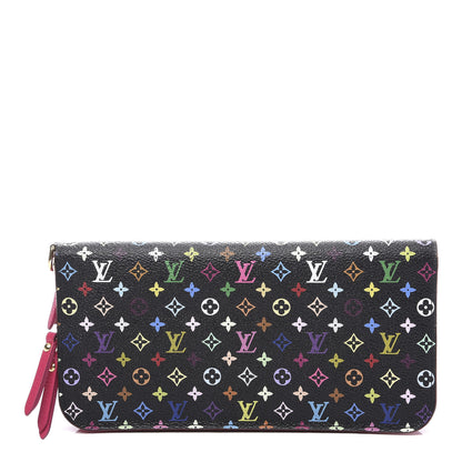 Louis Vuitton Monogram Multicolor Insolite Wallet Black Grenade 1 of 13