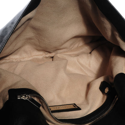 Jimmy Choo Biker Leather Large Crossbody Black 5 of 9