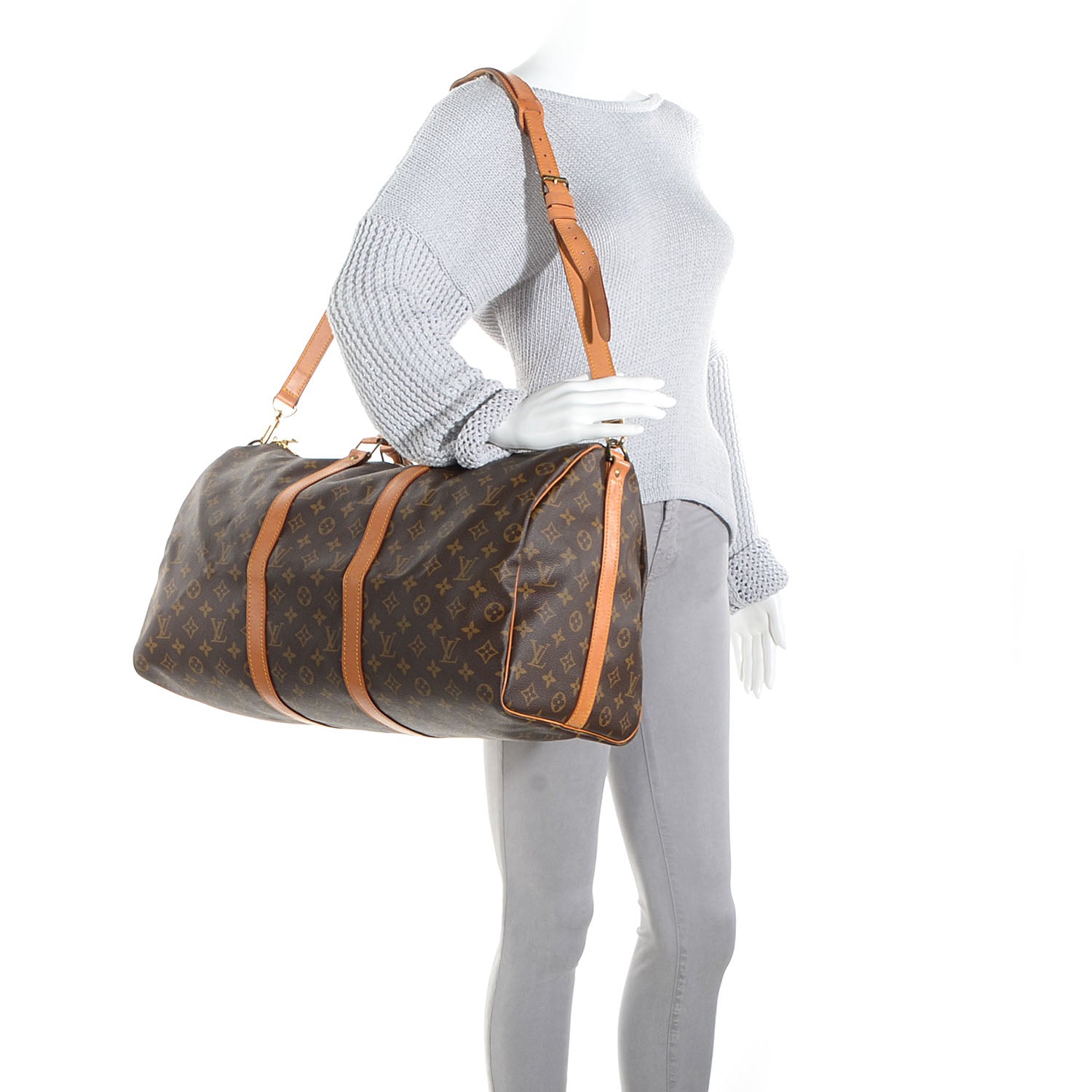 Louis Vuitton Monogram Keepall Bandouliere 50 2 of 7