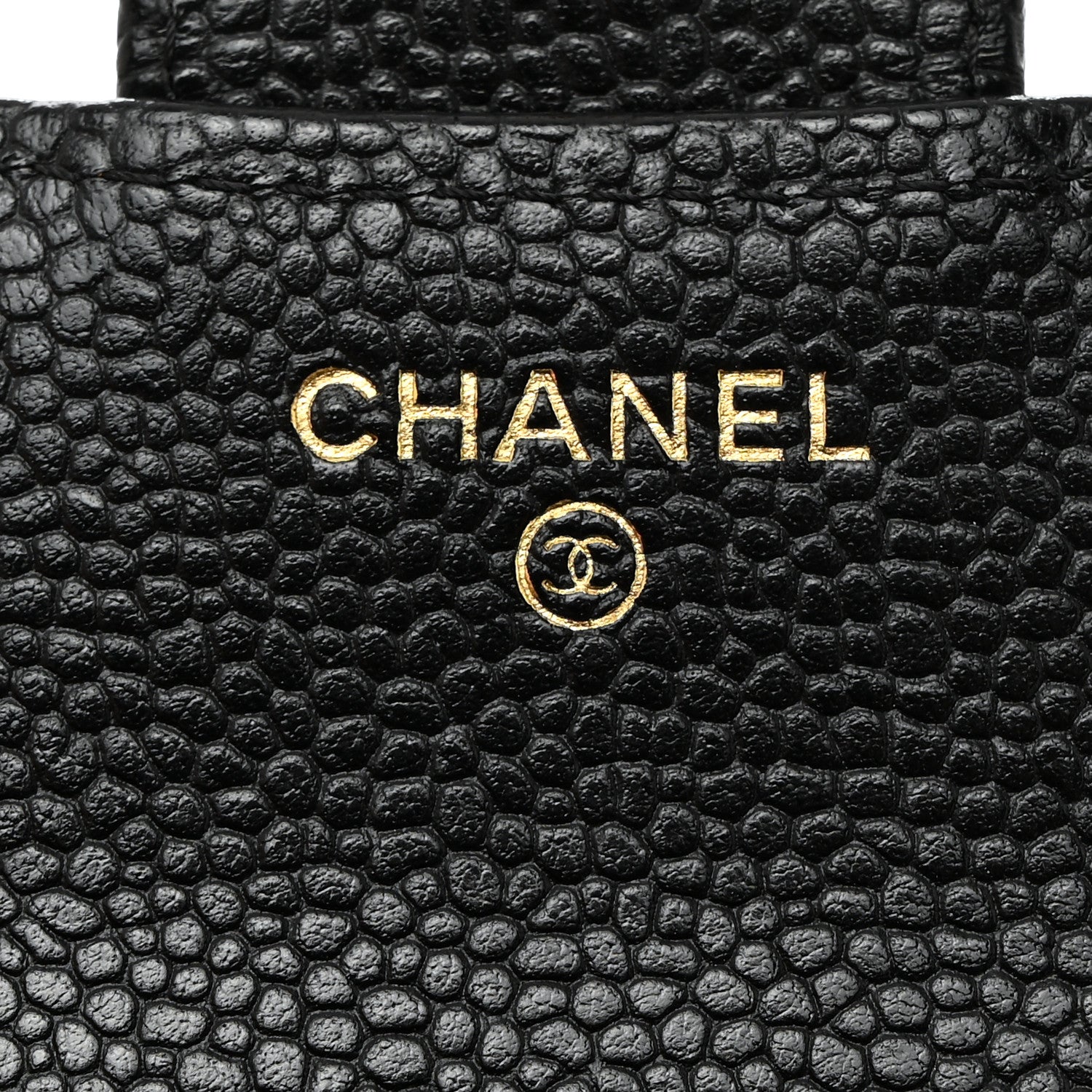 Chanel Caviar Quilted Compact Flap Wallet Black 6 of 9