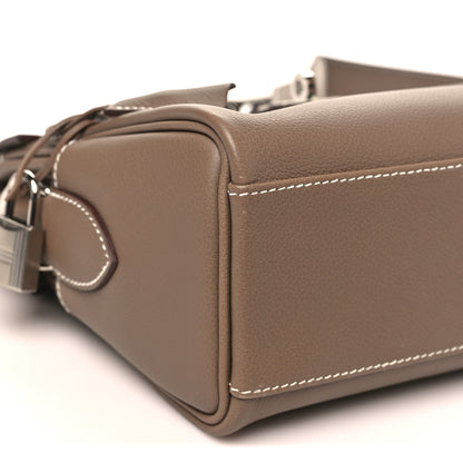 Hermes Evercolor Kelly Messenger PM Etoupe 8 of 9