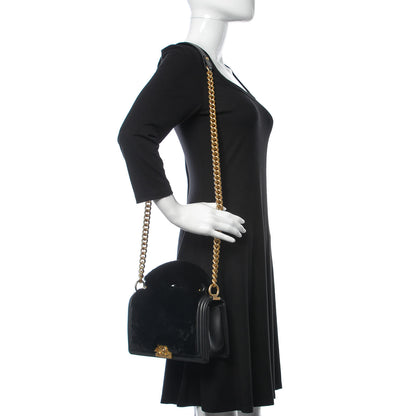 Chanel Orylag Medium Boy Top Handle Flap Black 2 of 11