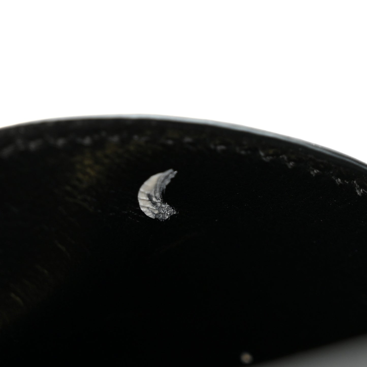Goatskin Womens Logo 15mm Loafers 35 Black