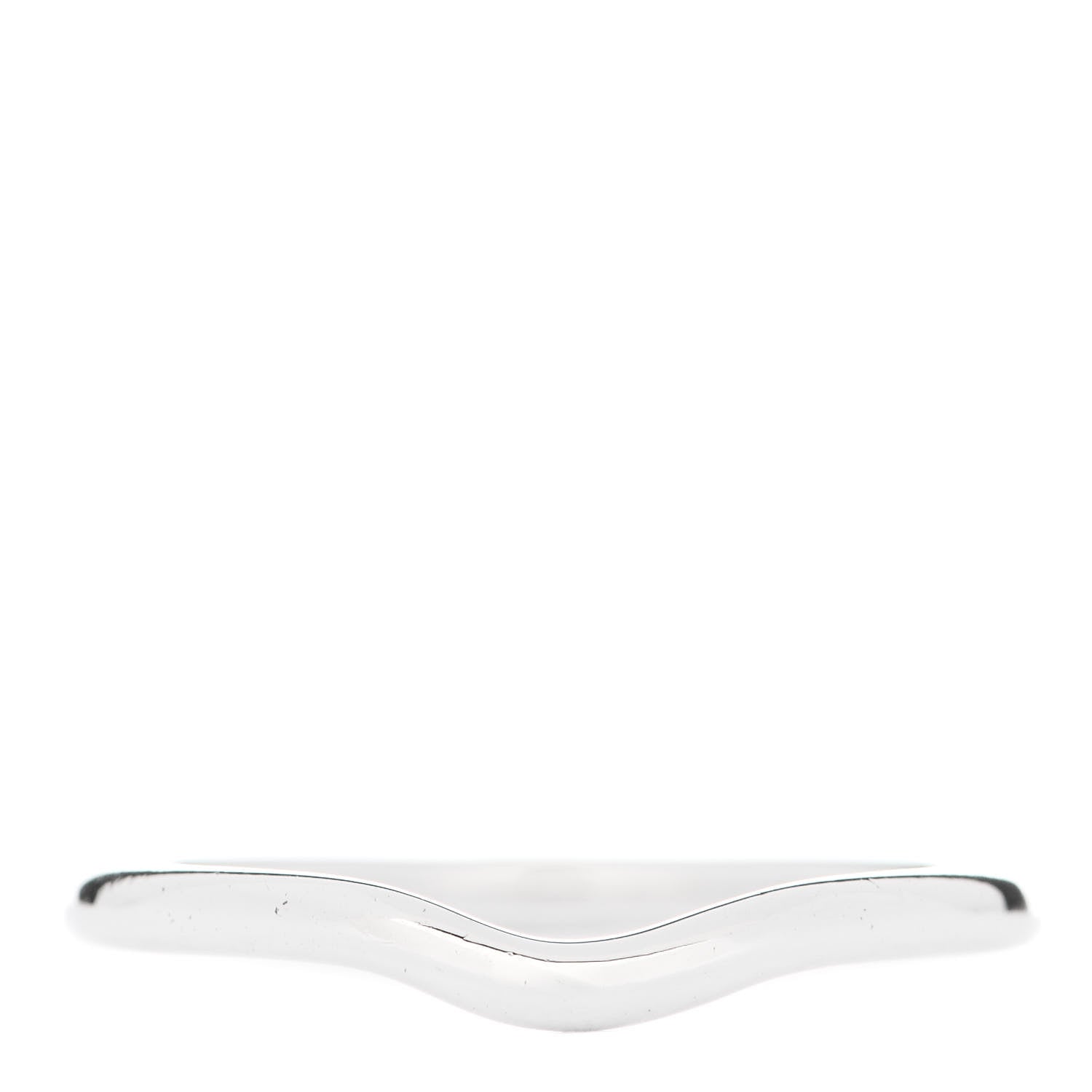 Tiffany Platinum 2mm Elsa Peretti Wedding Band Ring 62 10 1 of 4