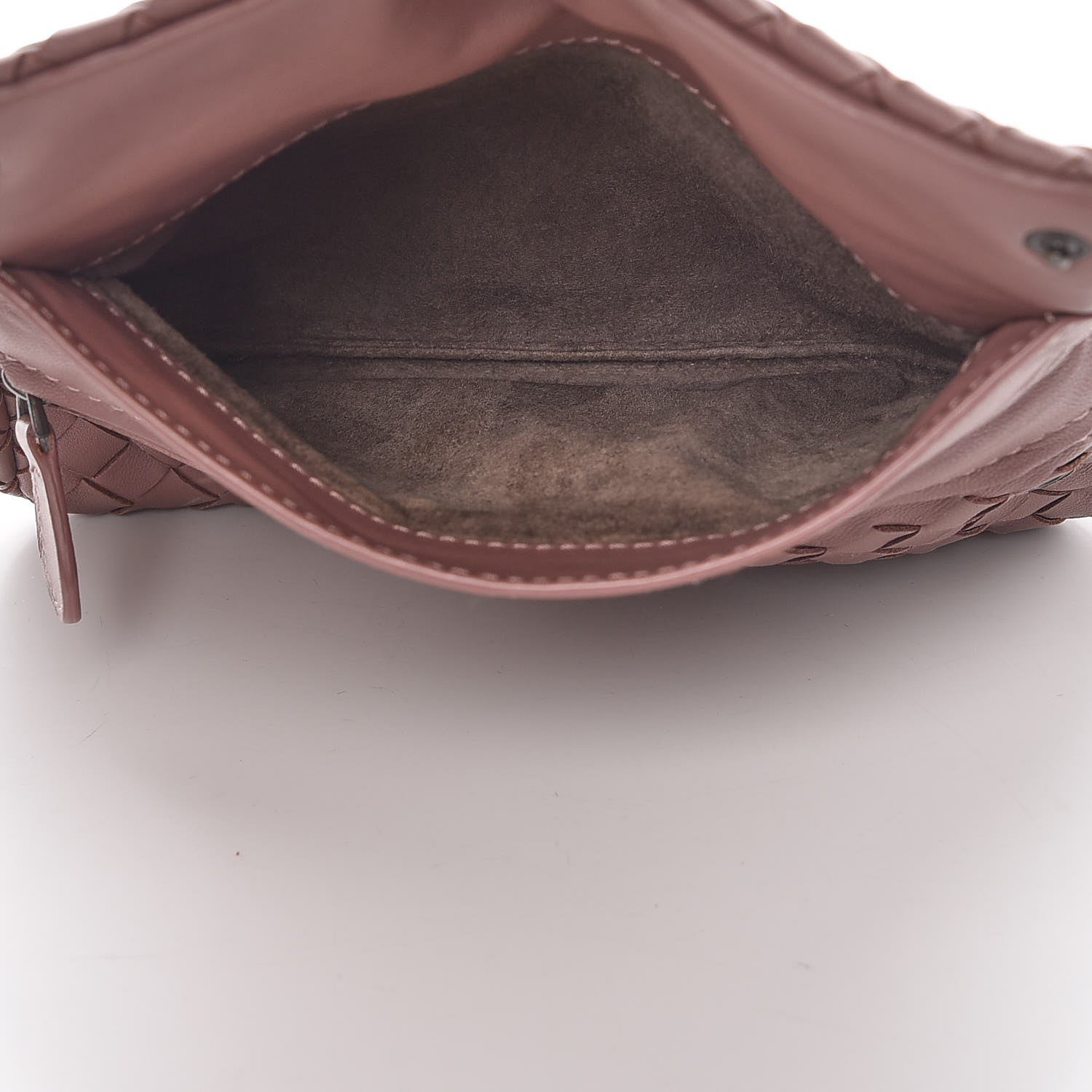 Bottega Veneta Nappa Intrecciato Small Chain Crossbody Dusty Rose 5 of 13
