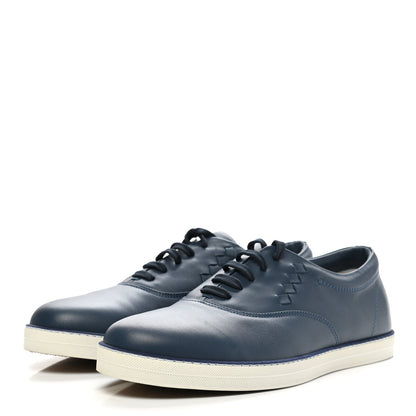 Bottega Veneta Nappa Intrecciato Speedster Sneakers 43.5 Denim 3 of 9