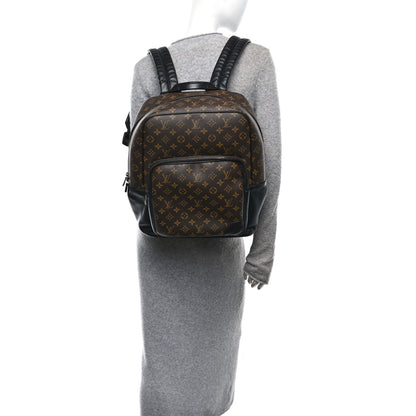 Louis Vuitton Monogram Macassar Dean Backpack 2 of 9