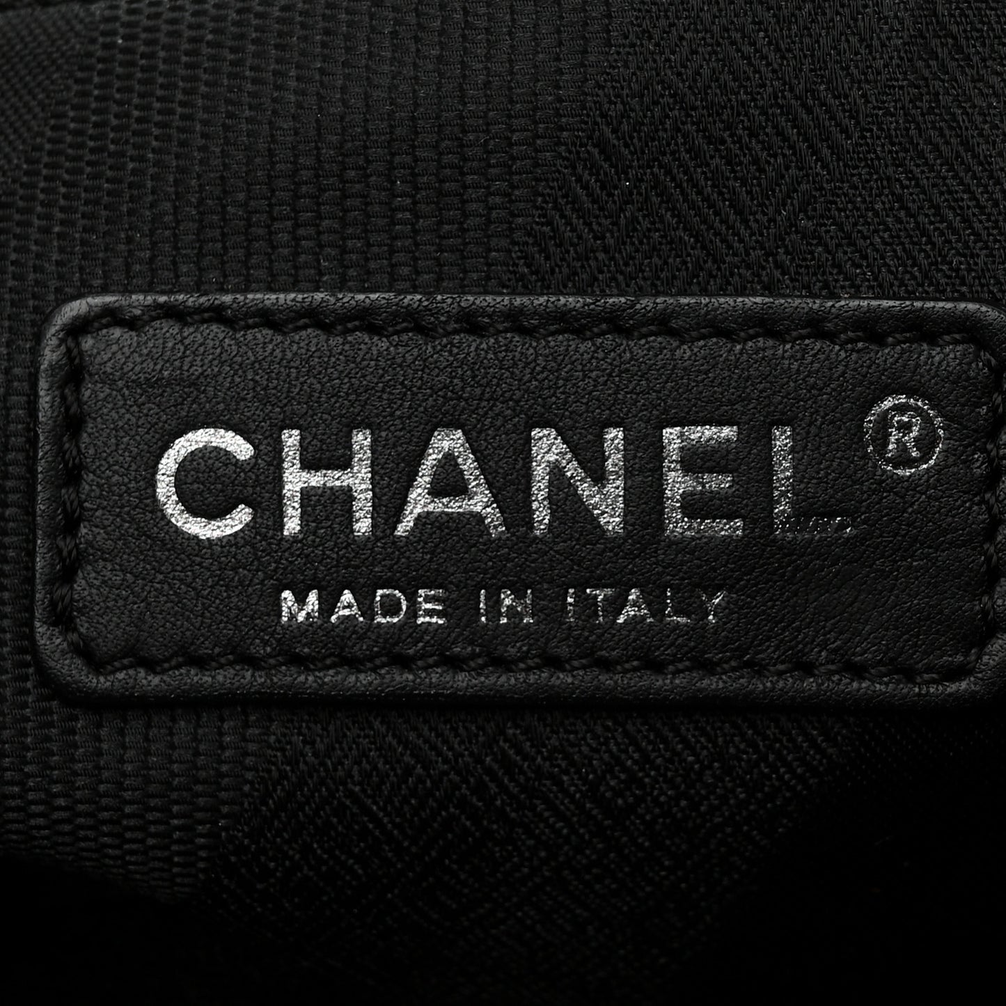 Glazed Calfskin Quilted Tweed Portobello Tote Black Pink