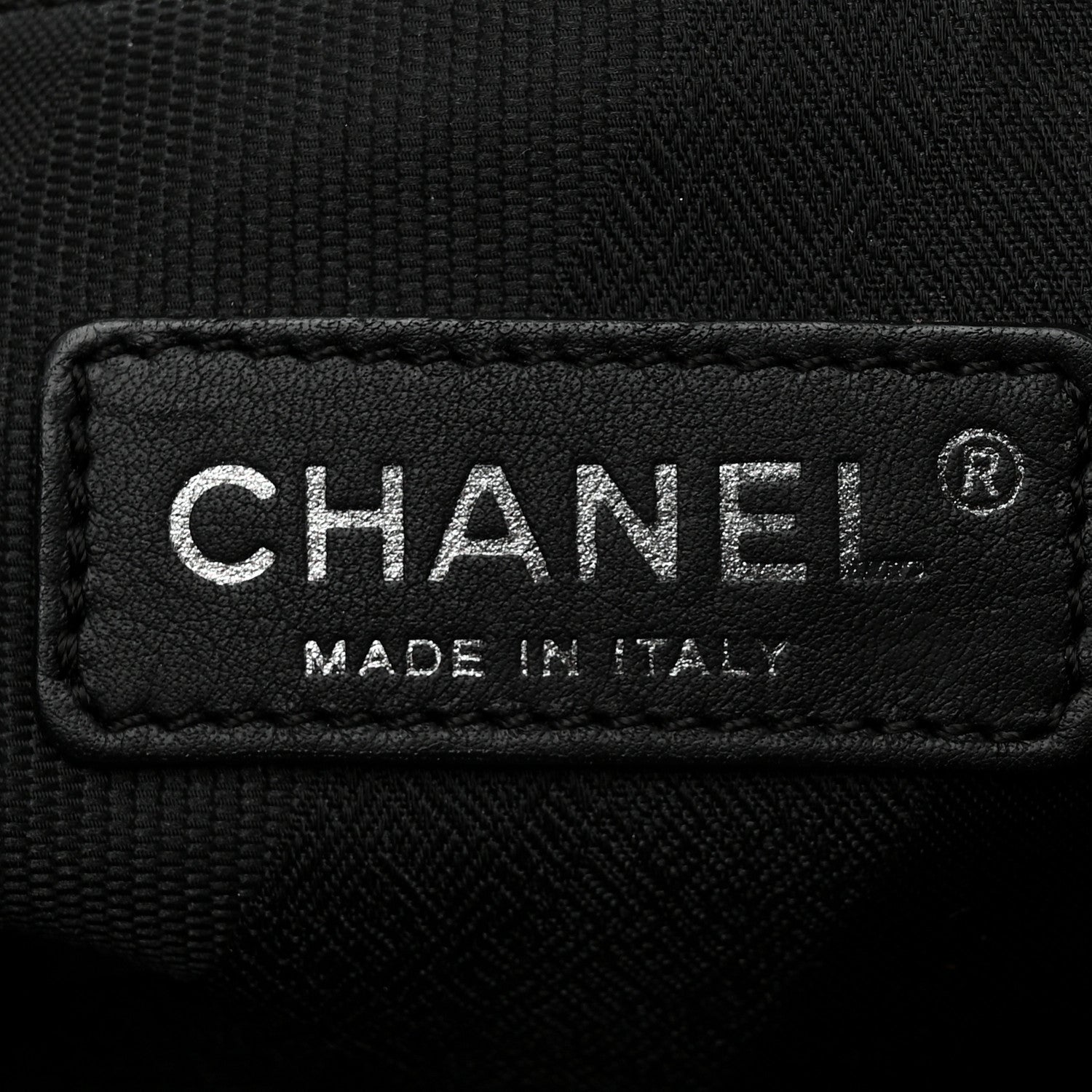 Chanel Glazed Calfskin Quilted Tweed Portobello Tote Black Pink 6 of 10