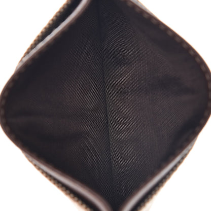 Prada Jacquard Logo Card Case Corda Bruciato 5 of 8