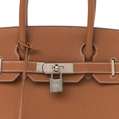 Hermes Togo Birkin 30 Gold 8 of 14