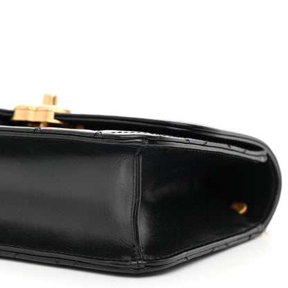 Chanel Calfskin Quilted Mini Coco Ring Flap Black 10 of 14