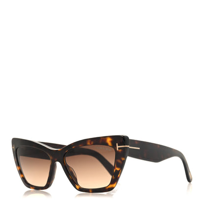 Tom Ford Acetate Wyatt Sunglasses TF871 Tortoise 1 of 8