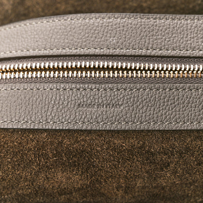 Celine Soft Grained Calfskin Medium Belt Cabas Phantom Taupe 6 of 12