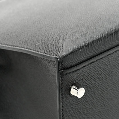 Hermes Epsom Kelly Sellier 32 Black 15 of 16