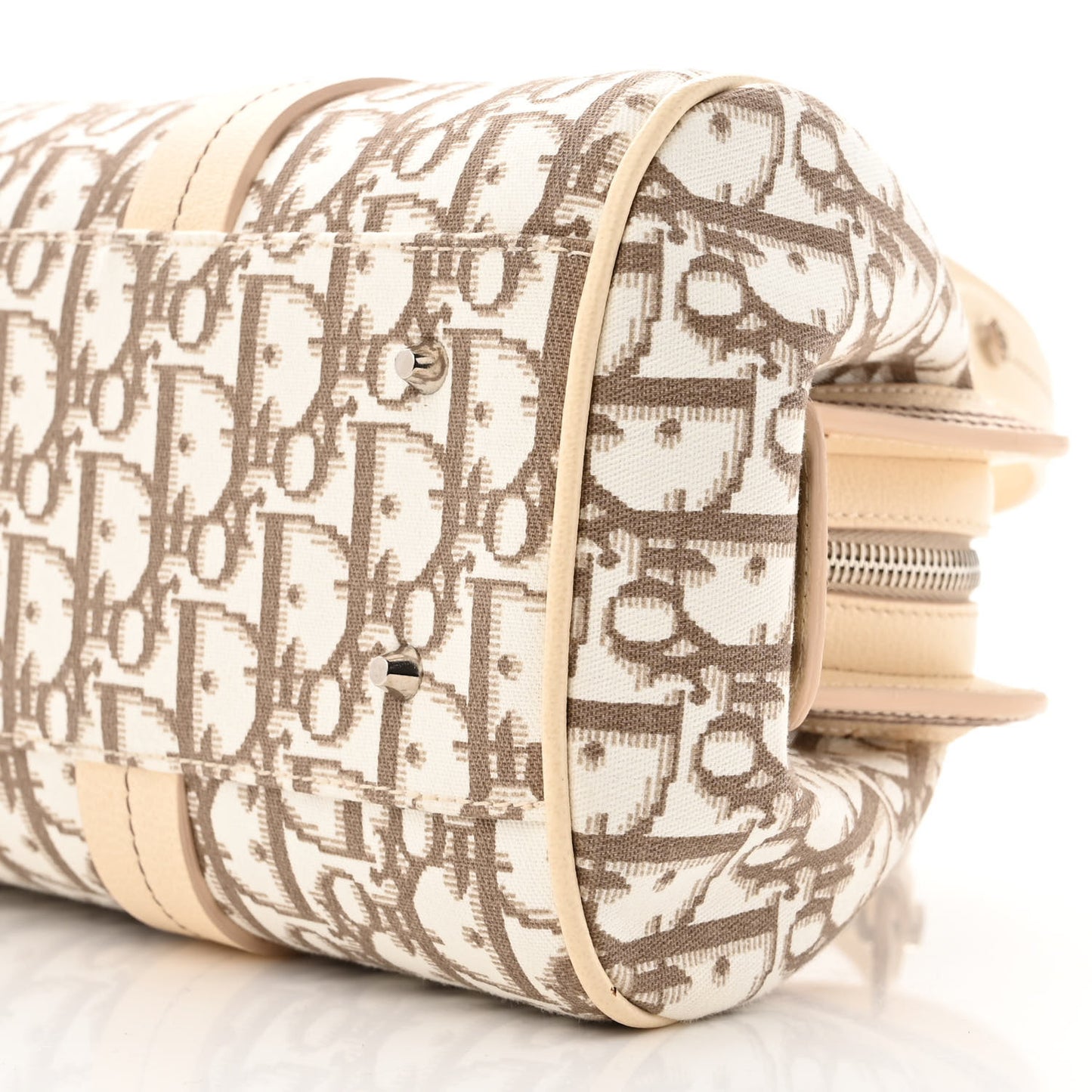 Monogram Vintage Flowers Bowler Beige