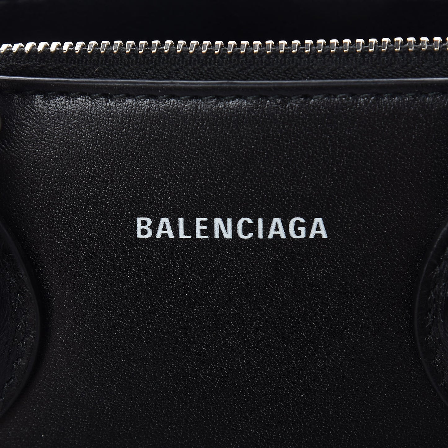 Calfskin I Love Techno XXS Ville Top Handle Bag Black Multicolor