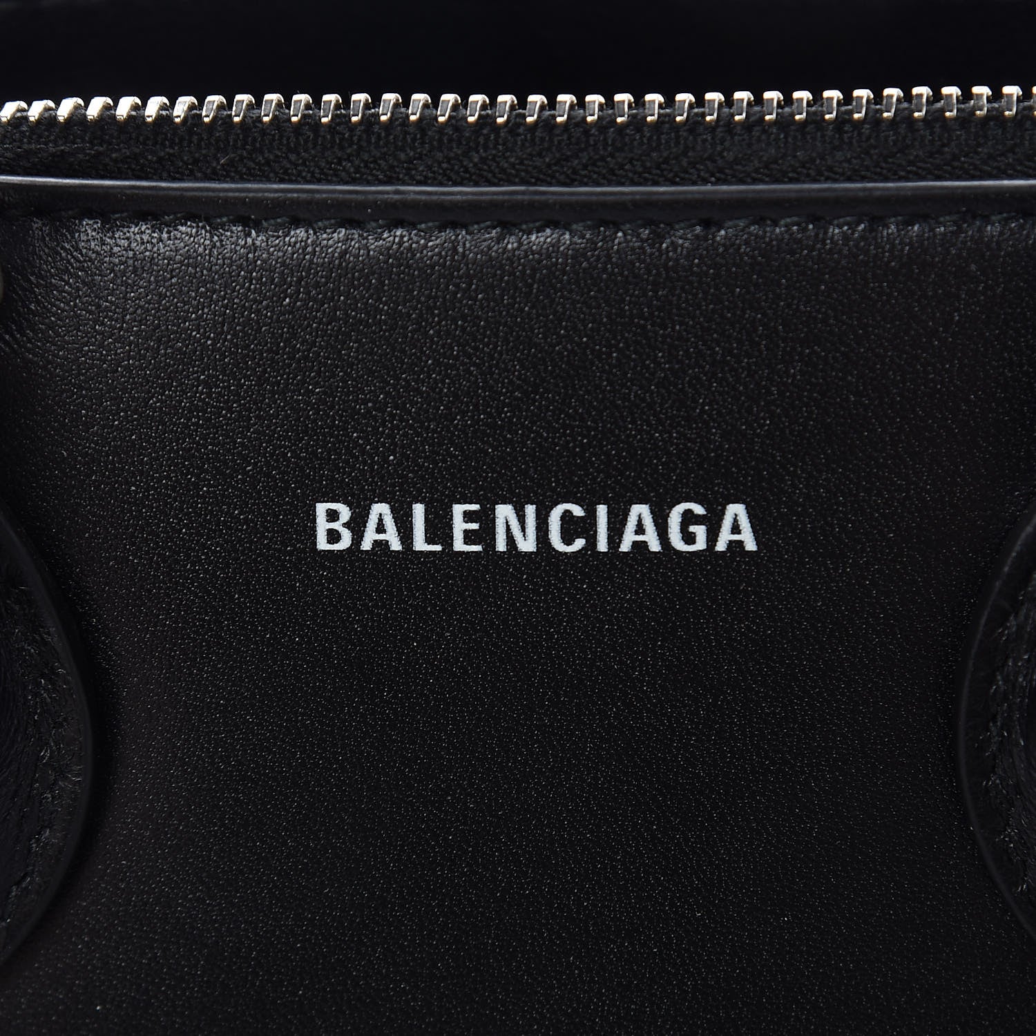Balenciaga Calfskin I Love Techno XXS Ville Top Handle Bag Black Multicolor 6 of 11
