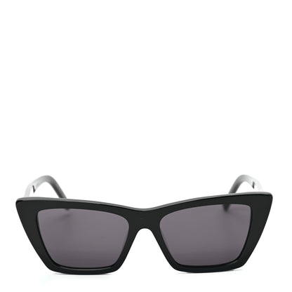 Saint Laurent Acetate Mica Cat Eye Sunglasses SL 276 Black 2 of 7
