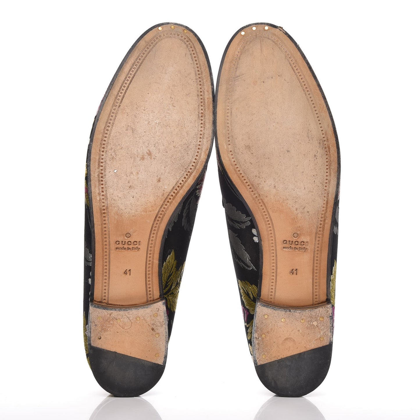 Floral Jacquard Horsebit Womens Jordaan Loafers 41 Multi